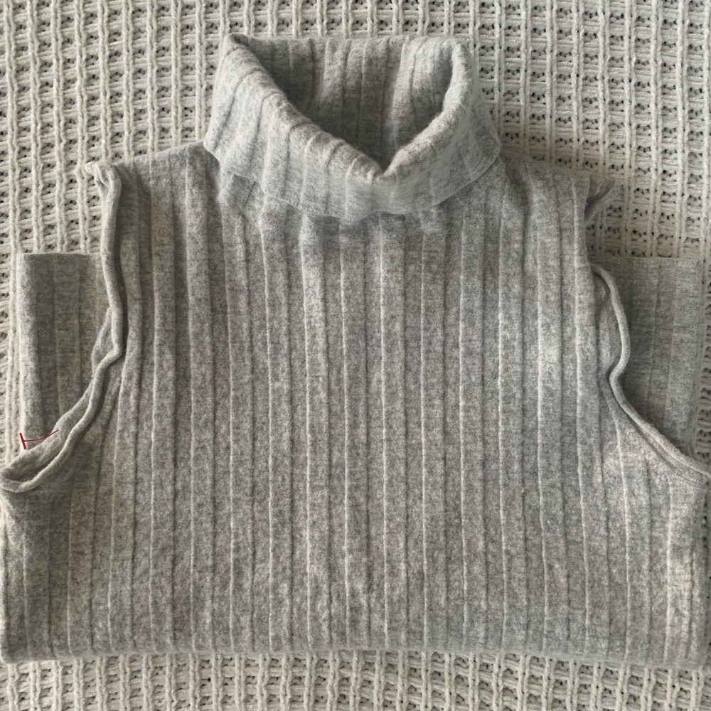 J.Crew Sleeveless Turtleneck Top